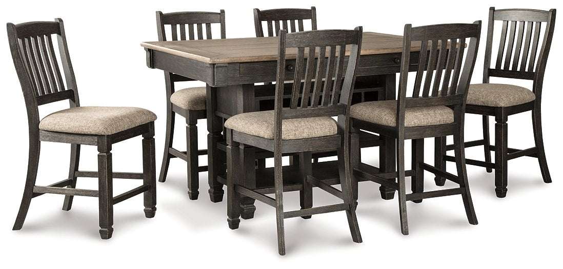 Tyler Creek Counter Height Dining Set - Dining Room Set - Half Price Furniture