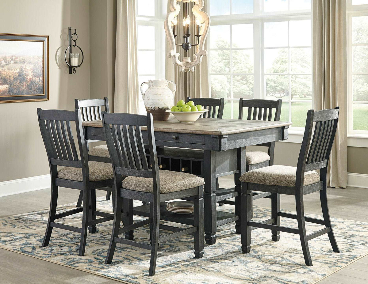 Tyler Creek Counter Height Dining Set - Half Price Furniture