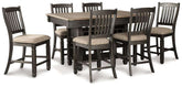 Tyler Creek Counter Height Dining Set Half Price Furniture