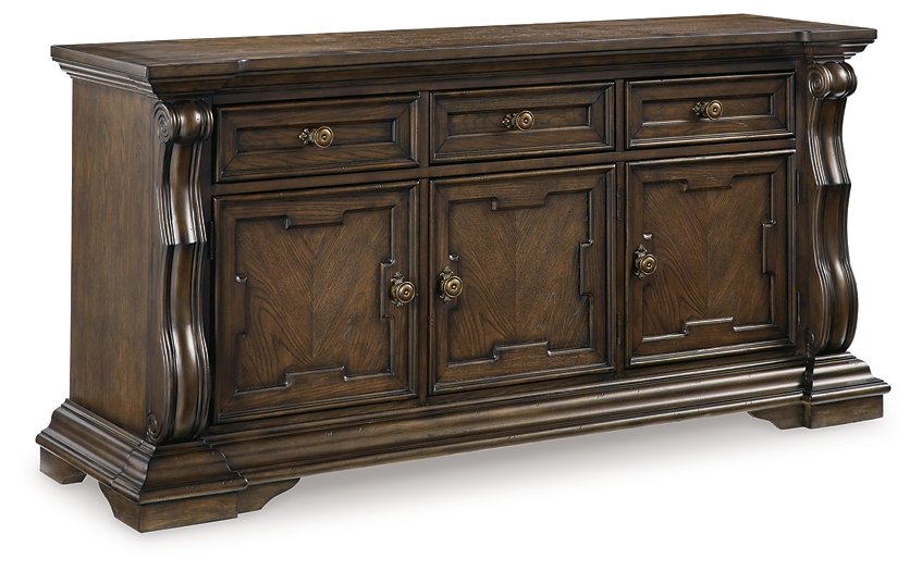 Maylee Dining Buffet and Hutch - Half Price Furniture