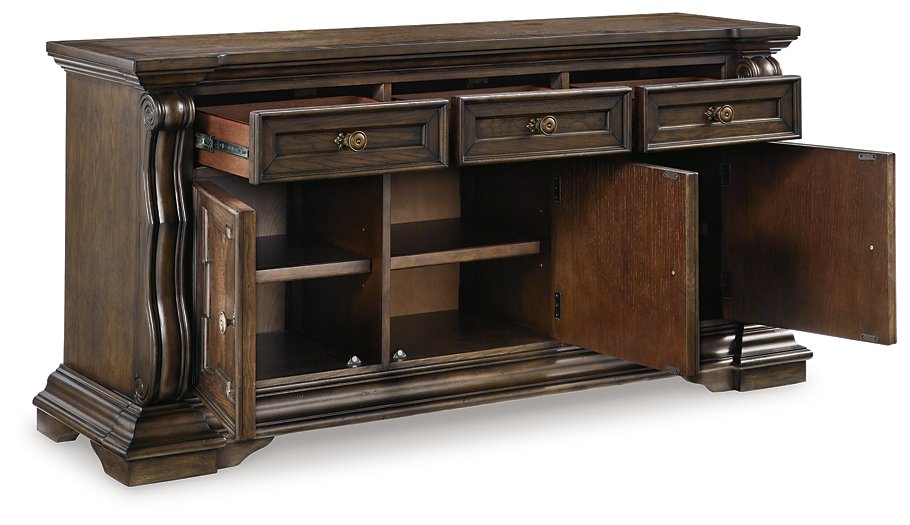 Maylee Dining Buffet and Hutch - Half Price Furniture