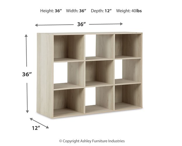 Socalle Nine Cube Organizer - Half Price Furniture