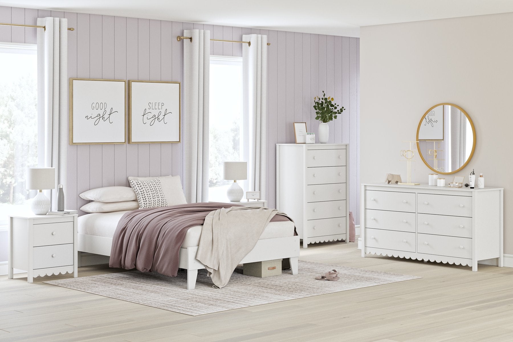 Hallityn Bed - Half Price Furniture