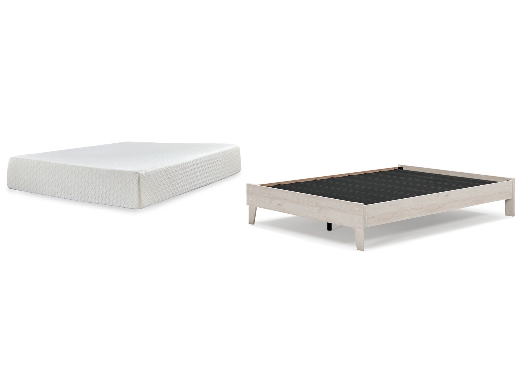 Socalle Bed and Mattress Set Half Price Furniture