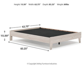 Socalle Bed and Mattress Set - Half Price Furniture