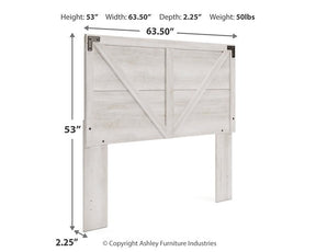 Shawburn Crossbuck Panel Bed - Half Price Furniture