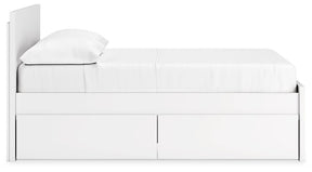 Onita Panel Bed with 1 Side Storage - Half Price Furniture
