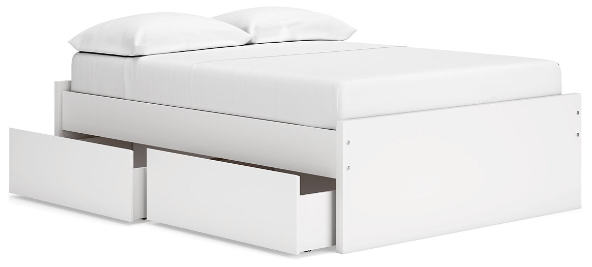 Onita Bed with 1 Side Storage - Half Price Furniture