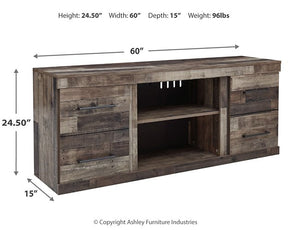 Derekson 3-Piece Entertainment Center with Electric Fireplace - Half Price Furniture