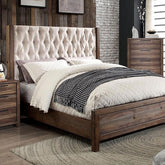 Hutchinson Rustic Natural Tone/Beige Queen Bed Half Price Furniture