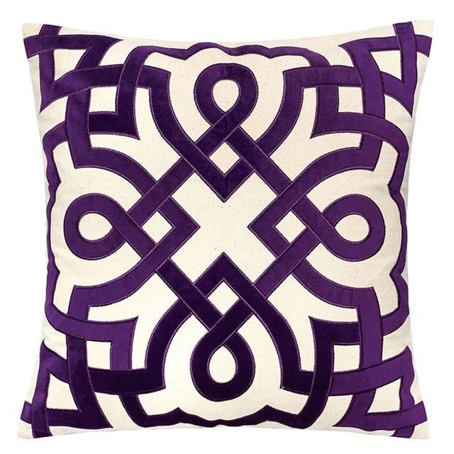 Jorja Purple 20" X 20" Pillow, Purple Half Price Furniture