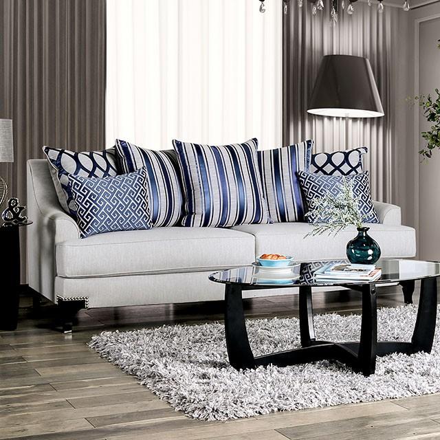 Sisseton Light Gray Sofa Half Price Furniture