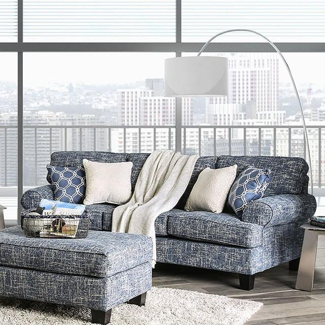 Pierpont Blue Sofa Half Price Furniture