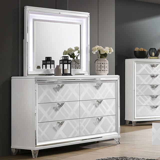EMMELINE Dresser, White Half Price Furniture