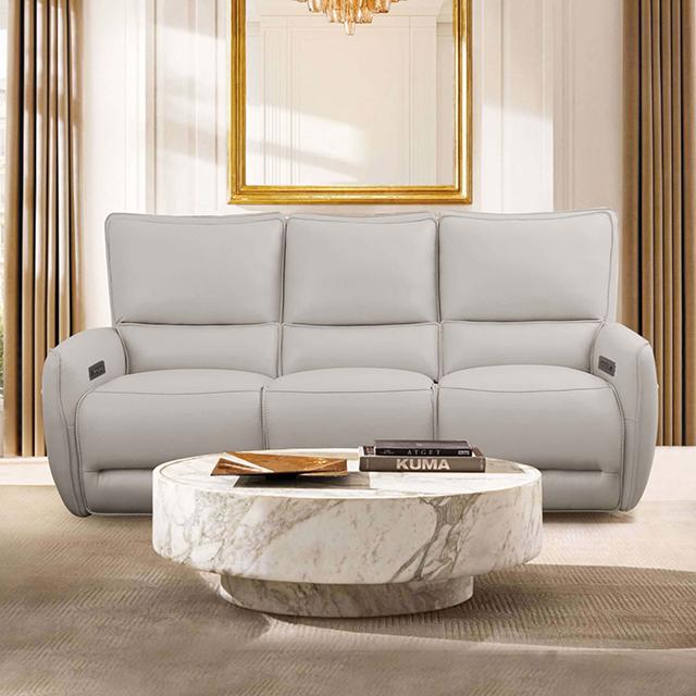 PHINEAS Power Sofa, Beige Half Price Furniture