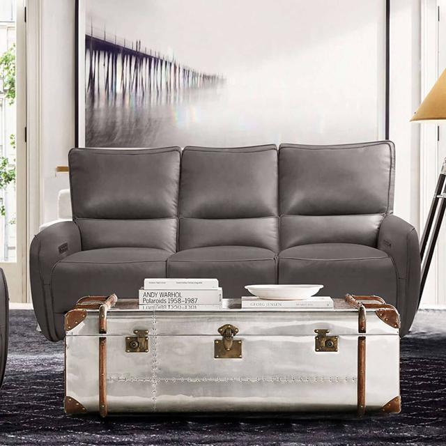 PHINEAS Power Sofa, Gray Half Price Furniture