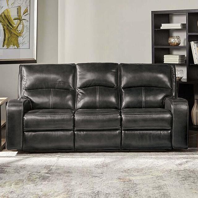 SOTERIOS Power Sofa, Charcoal Half Price Furniture