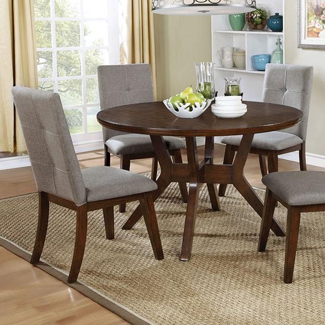 ABELONE Round Table - Dining Table - Half Price Furniture