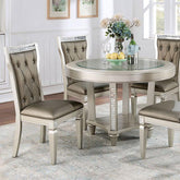 ADELINA Round Table Half Price Furniture