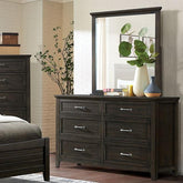 ALAINA Dresser With Support Rail Half Price Furniture