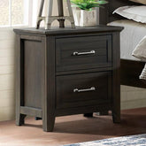 ALAINA Night Stand With USB Plug Half Price Furniture