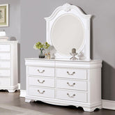 ALECIA Dresser, White Half Price Furniture