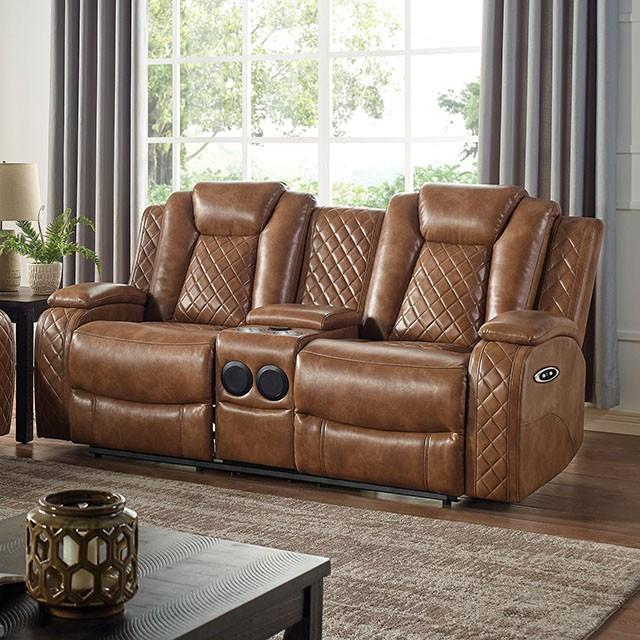 ALEXIA Power Loveseat Half Price Furniture