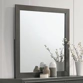 ALISON Mirror, Dark Walnut Half Price Furniture