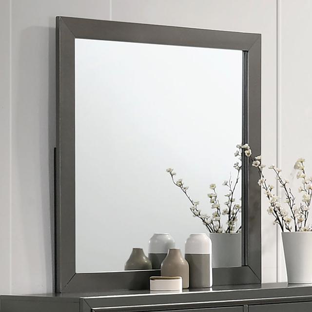 ALISON Mirror, Dark Walnut Half Price Furniture