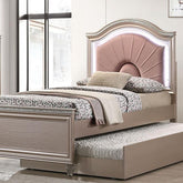 ALLIE Full Bed, Rose Gold Half Price Furniture