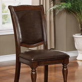 Alpena Brown Cherry/Espresso Side Chair (2/CTN) Half Price Furniture