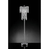 Alrai Clear 63"H Floor Lamp Half Price Furniture