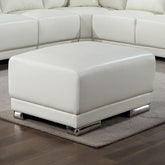 ALTHEA Ottoman, White Half Price Furniture