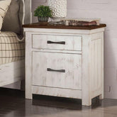 ALYSON Night Stand w/ USB Plug Half Price Furniture