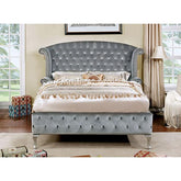 Alzir Gray Queen Bed Half Price Furniture