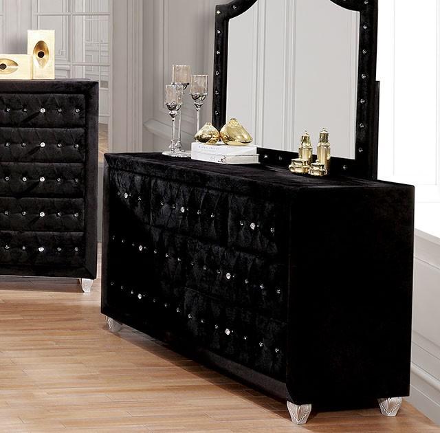 Alzire Black Dresser Half Price Furniture