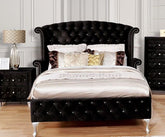 Alzire Black E.King Bed Half Price Furniture