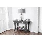 Amity Gray Sofa Table Half Price Furniture