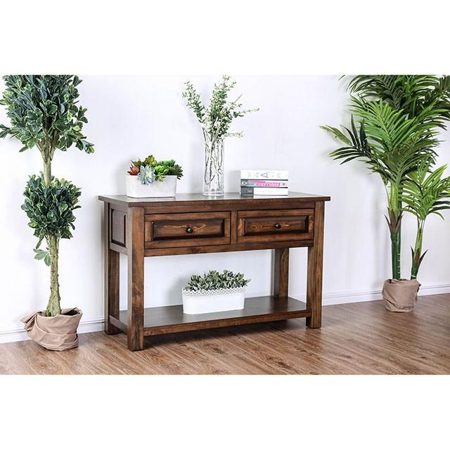 Annabel Walnut Sofa Table Half Price Furniture