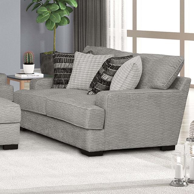 ARDENFOLD Loveseat, Gray Half Price Furniture