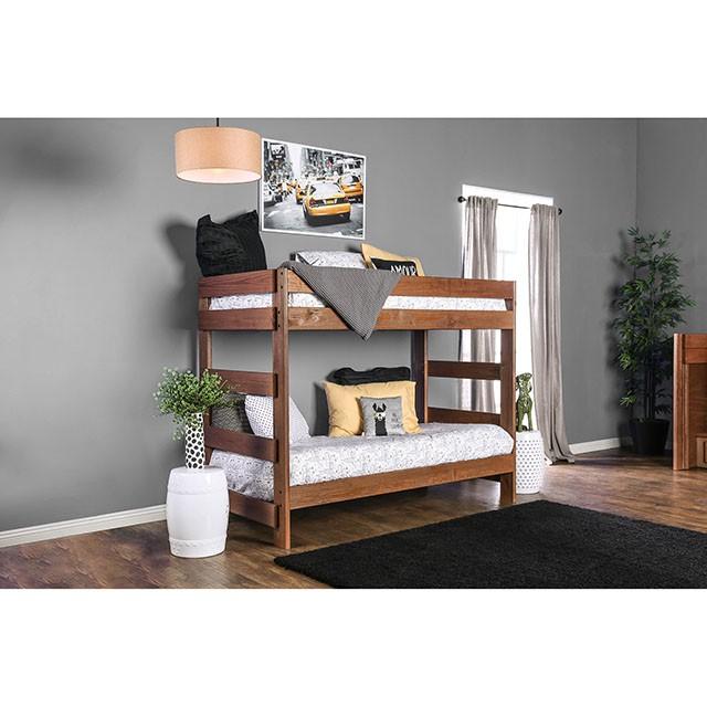 ARLETTE T/T Bunk Bed w/ 2 Slat Kits (*Mattress Ready) Half Price Furniture