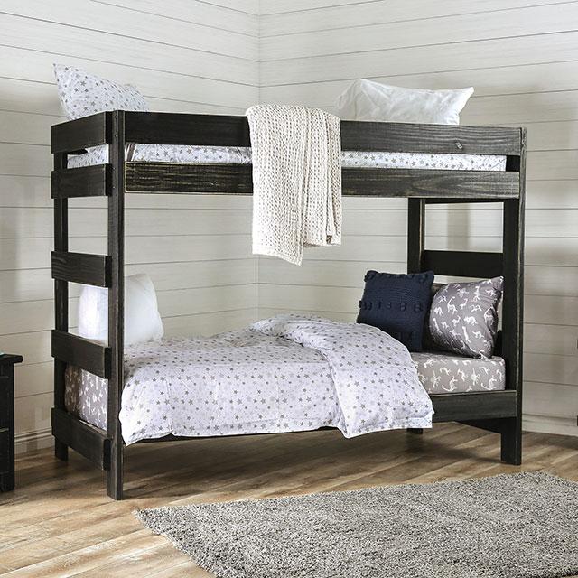 ARLETTE T/T Bunk Bed w/ 2 Slat Kits (*Mattress Ready) - Bunk Bed - Half Price Furniture