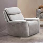 ARTEMIA Power Recliner, Light Taupe Half Price Furniture