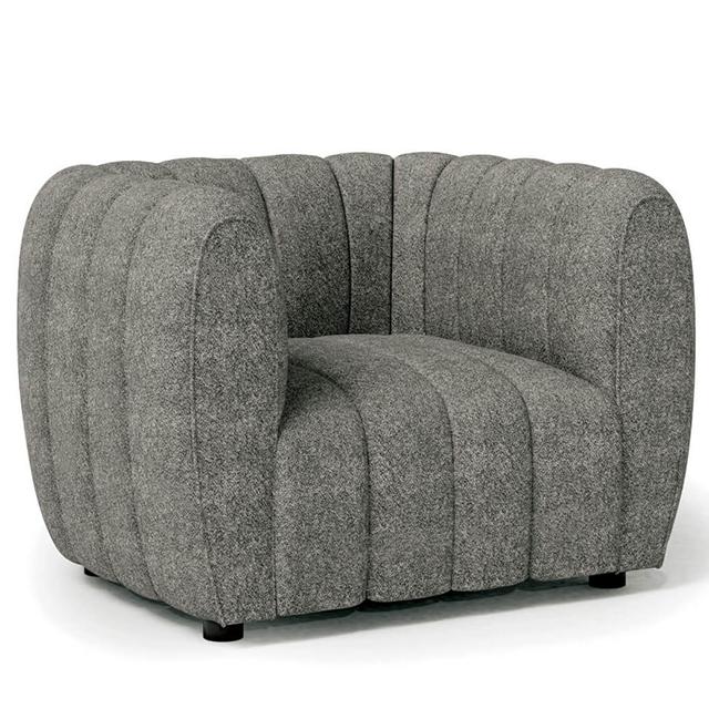 AVERSA Chair, Charcoal Gray Half Price Furniture