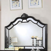 Azha Black Mirror Half Price Furniture