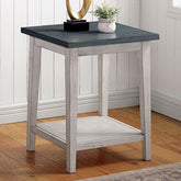 BANJAR Side Table, Antq. Blue Half Price Furniture