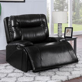 BASQUE Power Recliner, Black Half Price Furniture