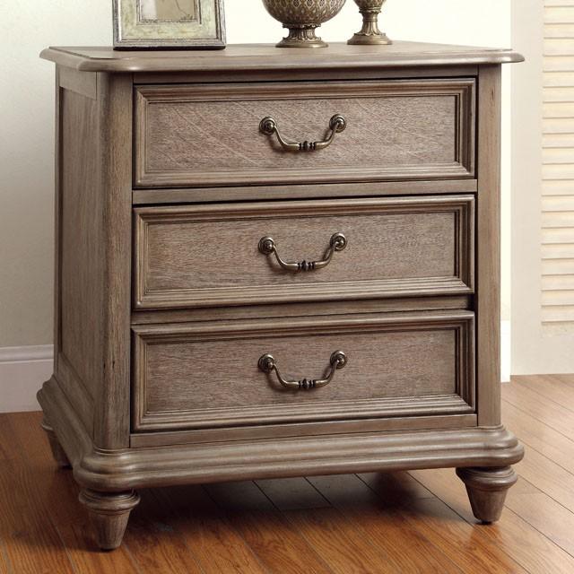 BELGRADE I Rustic Natural Tone Night Stand Half Price Furniture