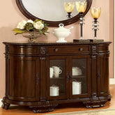 Bellagio Brown Cherry Server Half Price Furniture