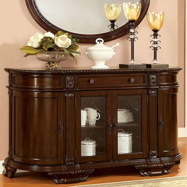 Bellagio Brown Cherry Server Half Price Furniture